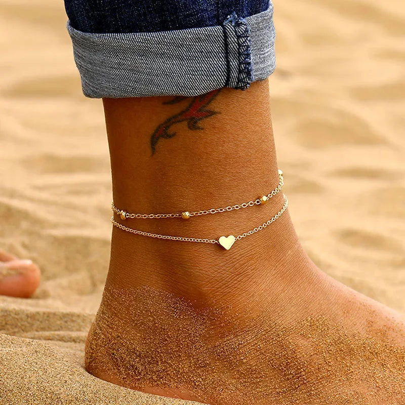 Allegra Anklets - TIA ART HOUSE