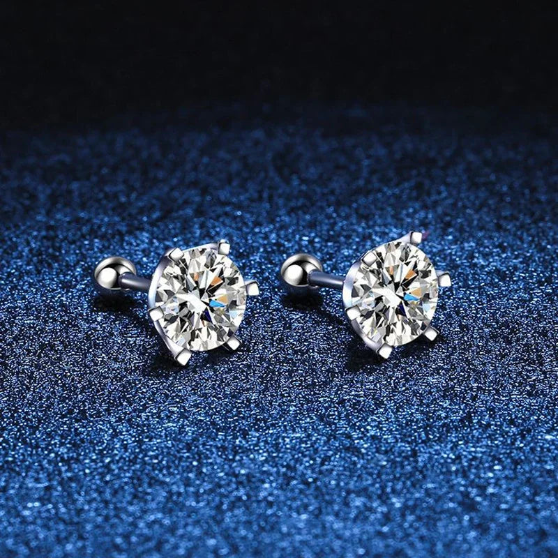 Mafalda Moissanite Earrings - TIA ART HOUSE