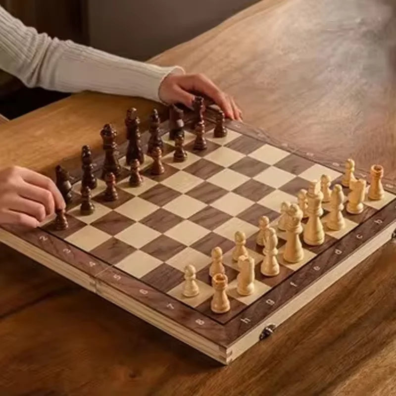 3 in 1 Foldable International Chess