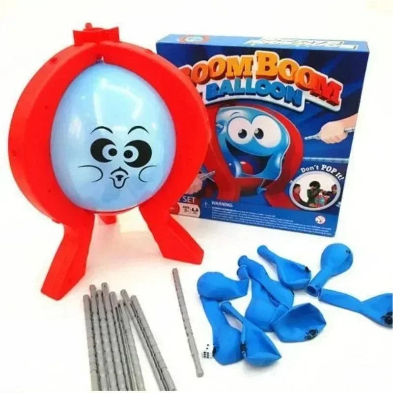 New balloon explosion game, explosion balloon game, party game, family entertainment toy, board game, children's stick