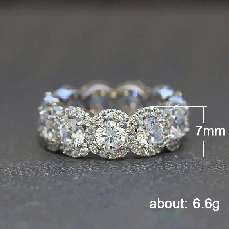 Soraya Huitan Sparkling Cubic Zirconia Promise Rings