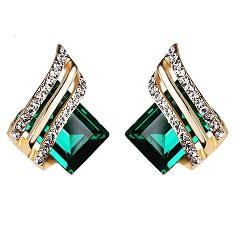 Zendaya Gold-plated Zircon Earrings