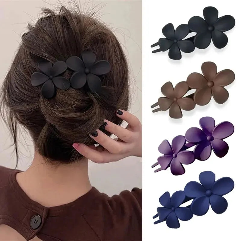 Nancy Flower Hair Clips - TIA ART HOUSE