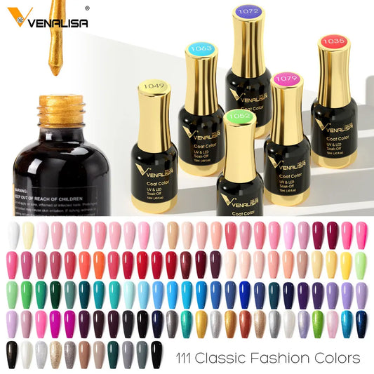 Venalisa Nail Gel Polish High Quality Nail Art Salon Classical VENALISA Soak off Organic UV LED Nail Gel Varnish