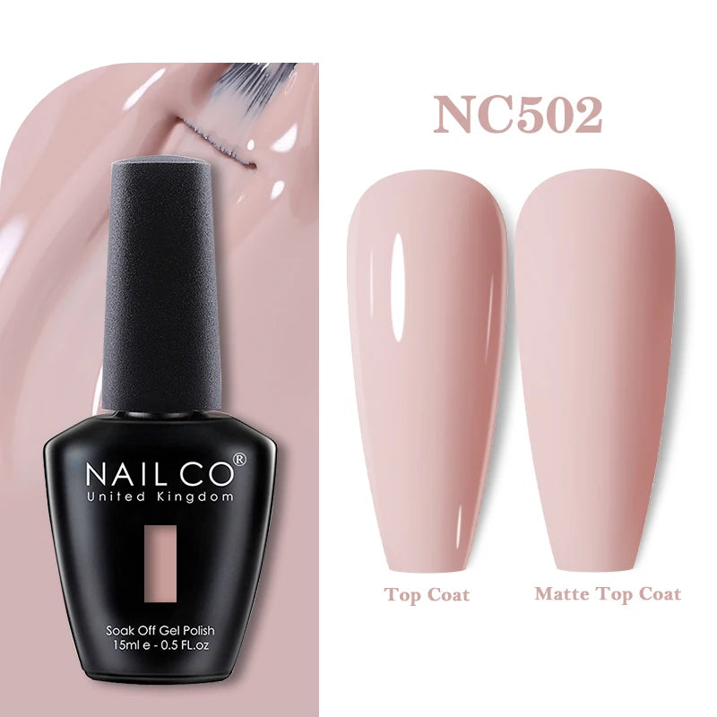 NAILCO 15ml Autumn Brown Colors Series Gel Varnish Coffee Gel Nail Polish Winter Reddish Gellak Design Lacquer Nail Art Manicure