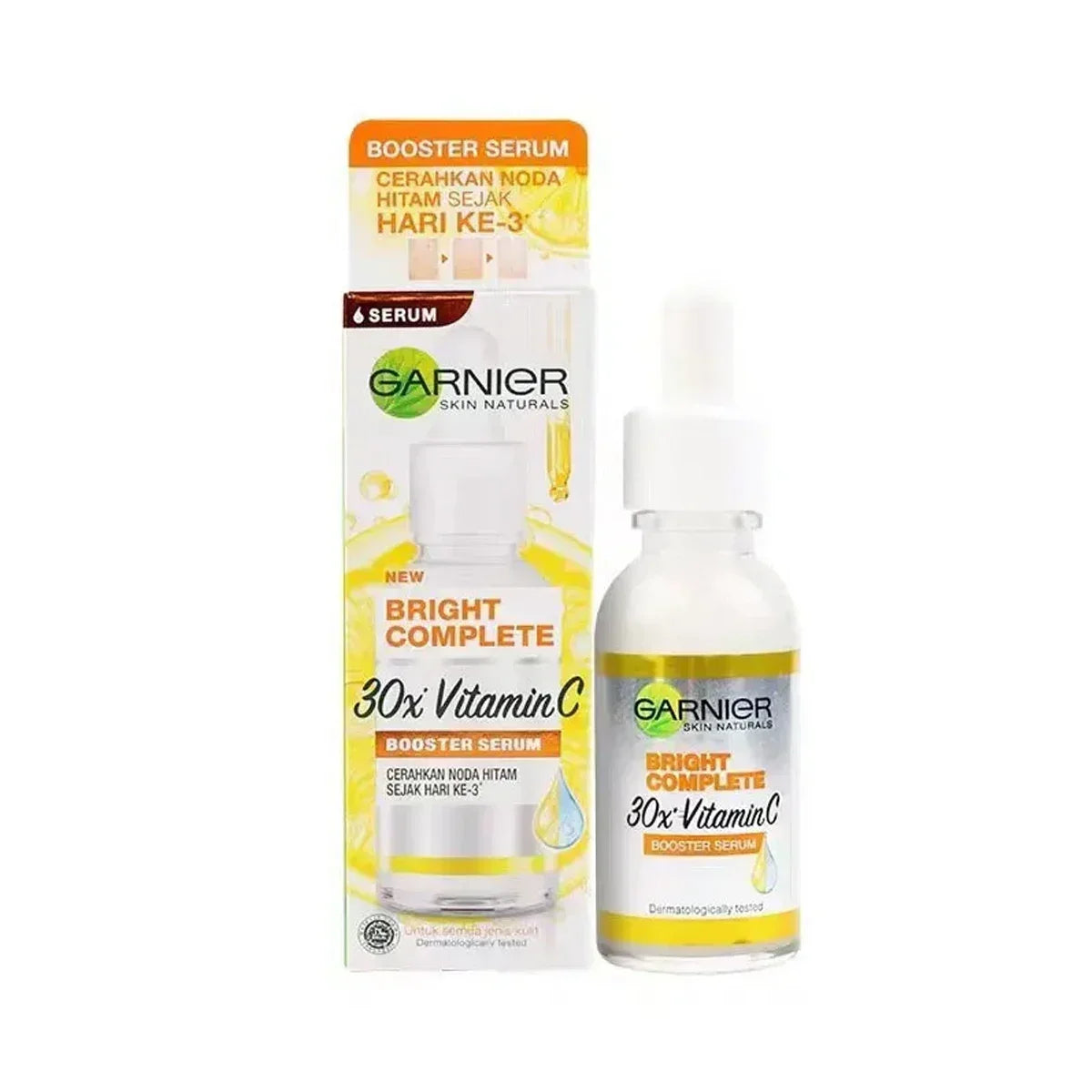 Garnier Bright Complete Vitamin C Serum.