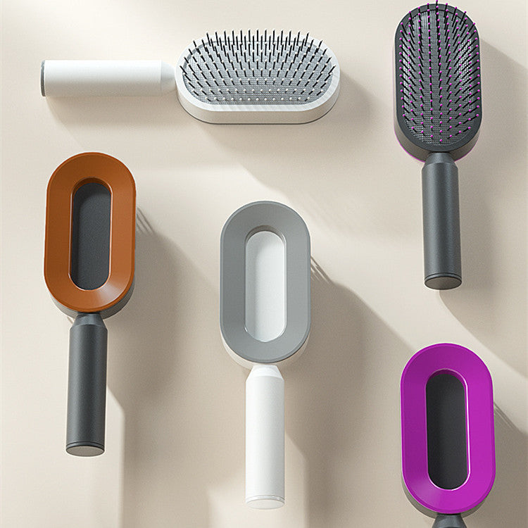 Brosse à cheveux autonettoyante Donatella-CJ