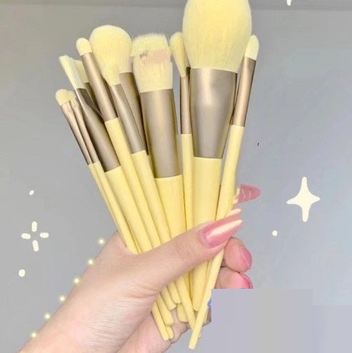 13Pcs Makeup Brush Set Concealer Brush Blush Powder Brush Eye Shadow Highlighter Foundation Brush