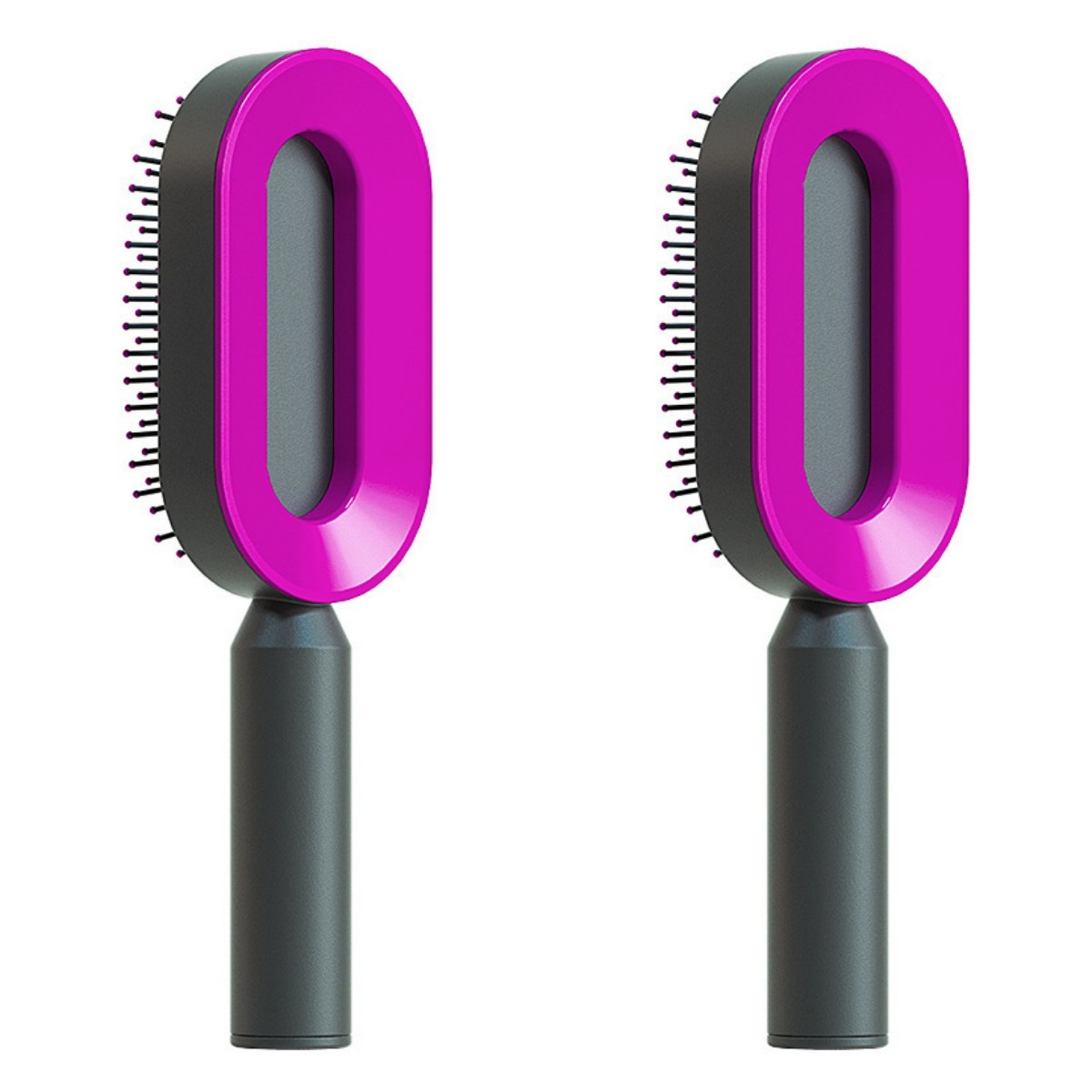 Brosse à cheveux autonettoyante Donatella-CJ