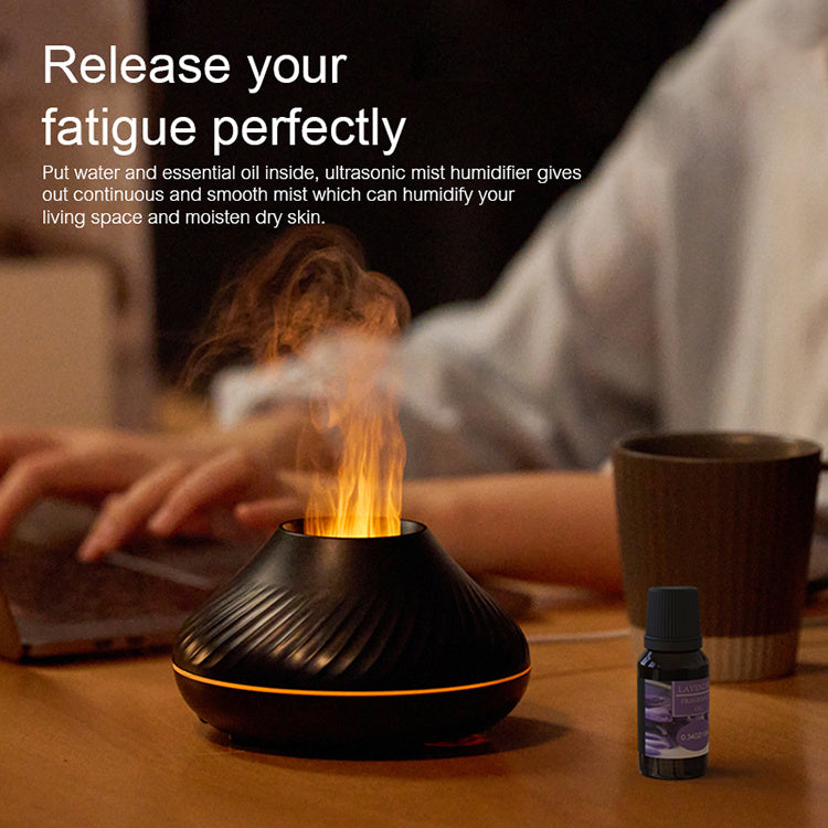 RGB Flame Aroma Diffuser.