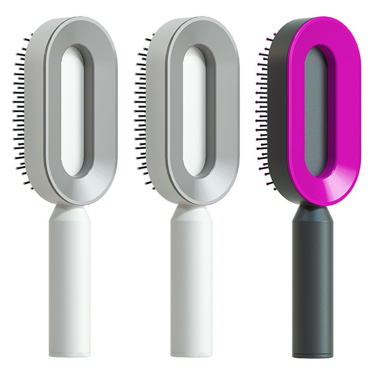 Donatella Self Cleaning Hair Brush-CJ