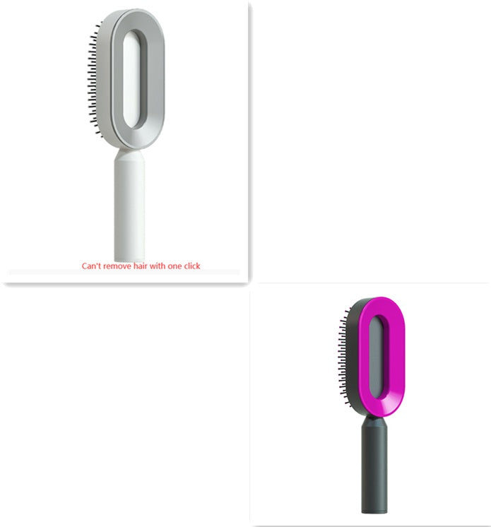 Brosse à cheveux autonettoyante Donatella-CJ